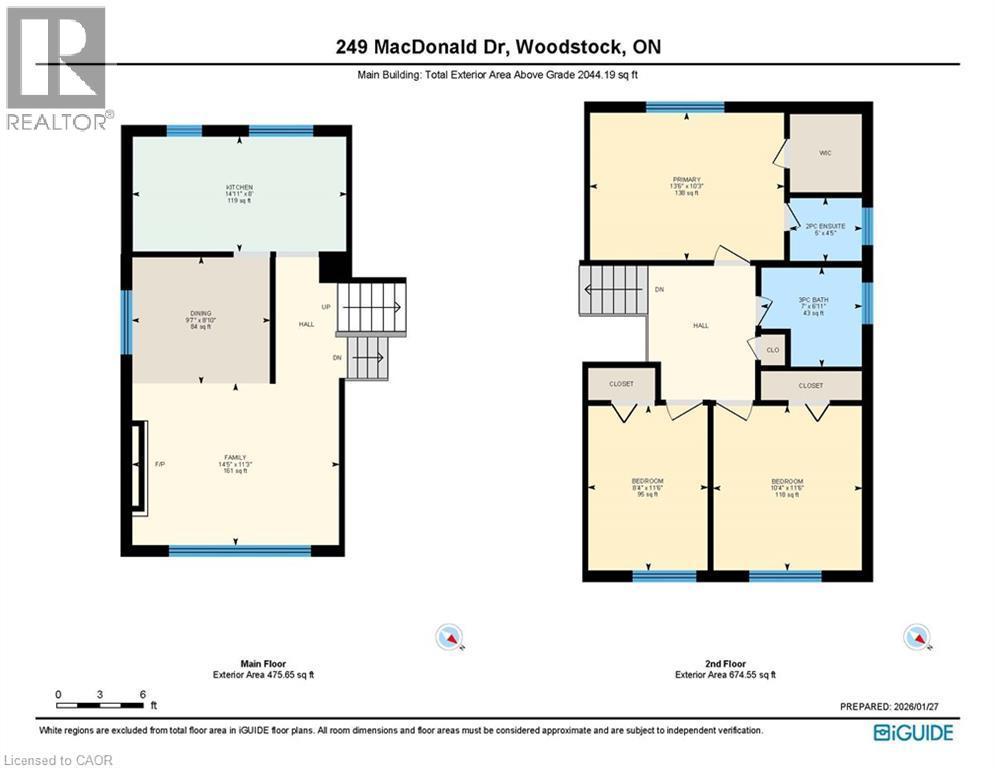 View of property floor plan - 249 Macdonald Drive, Woodstock, ON - Other