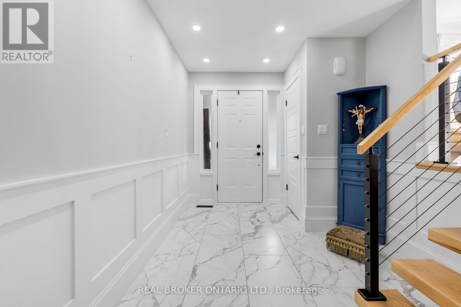 Front Entrance w Closet & Tile Flooring - 13 Pine Tree Crescent, Brampton, ON - Indoor Photo Showing Other Room