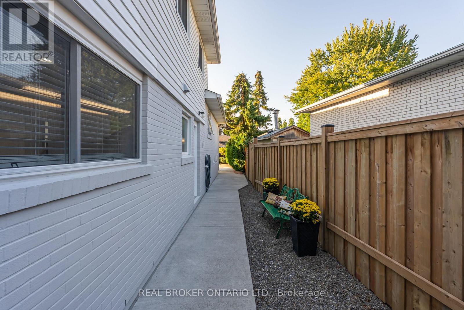 New Concrete Pathway - 13 Pine Tree Crescent, Brampton, ON - Outdoor With Exterior