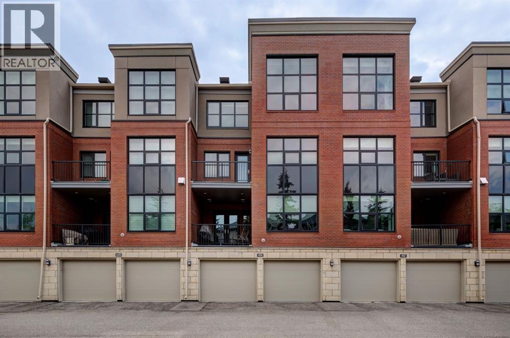 attached private parking - 416 Aspen Meadows Hill Sw, Calgary, AB - Outdoor With Balcony With Facade