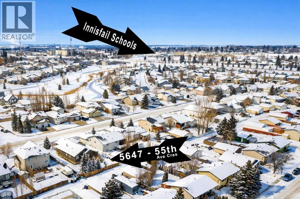 5647 55 Avenuecrescent, Innisfail, AB - Outdoor With View