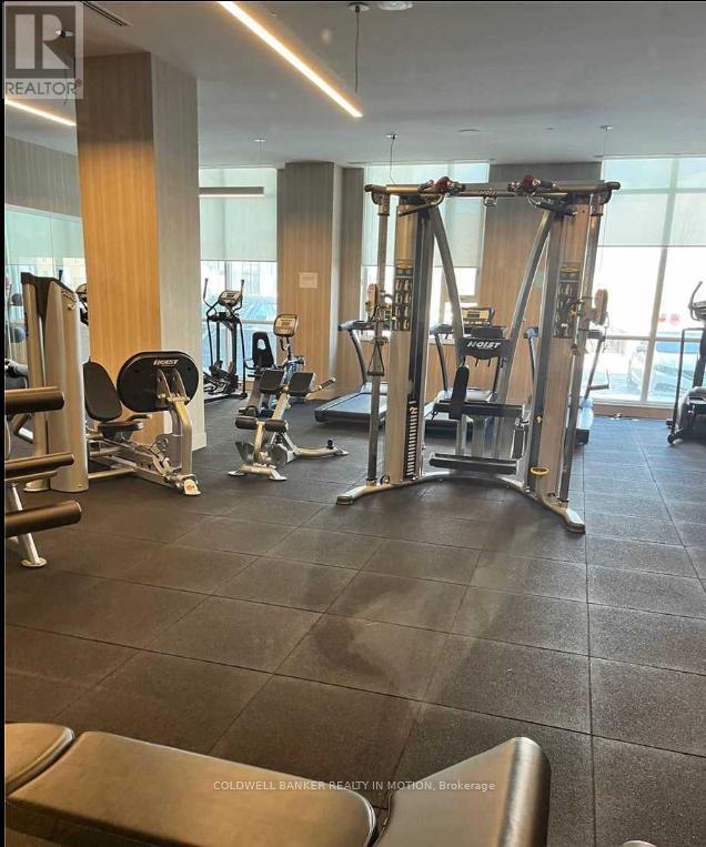 708 - 8 Nahani Way, Mississauga, ON - Indoor Photo Showing Gym Room