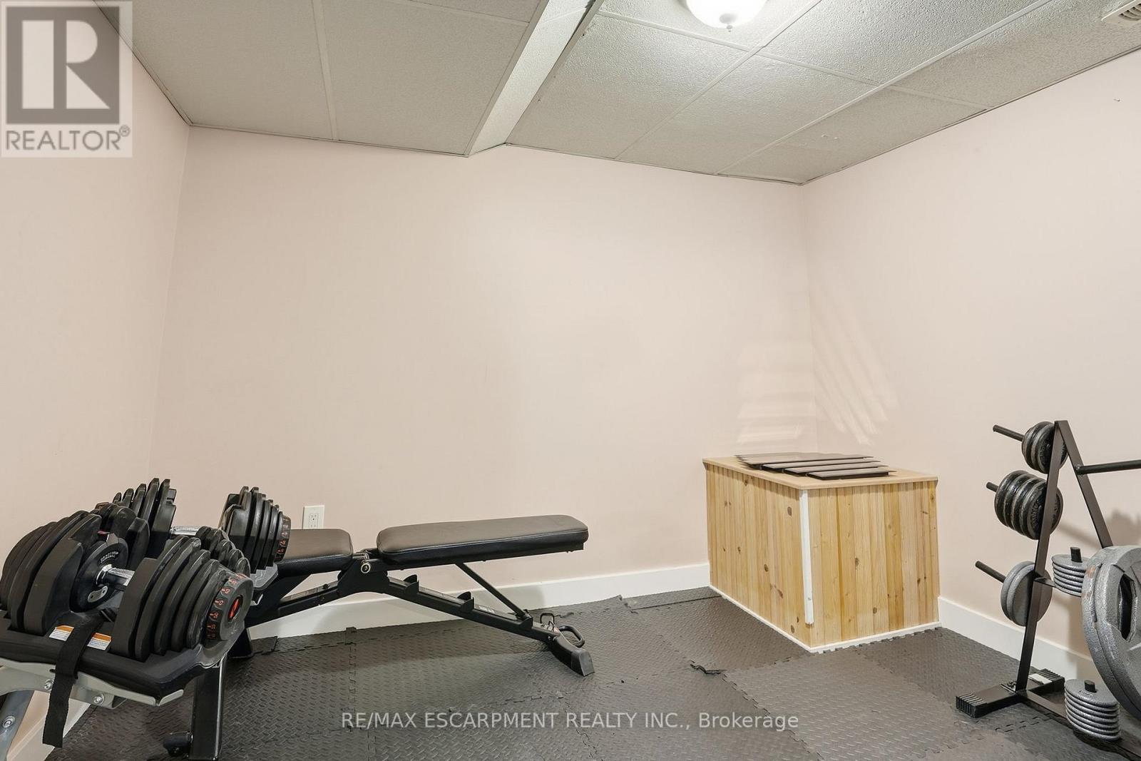 31 Galileo Boulevard, Brantford, ON - Indoor Photo Showing Gym Room