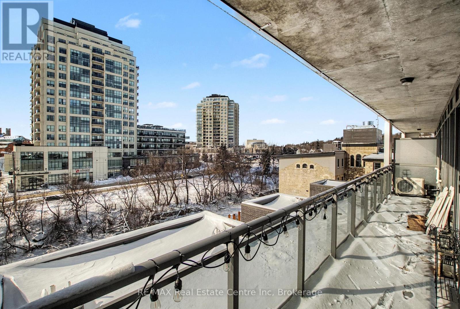 505 - 53 Arthur Street S, Guelph (St. Patrick'S Ward), ON - Outdoor With Balcony