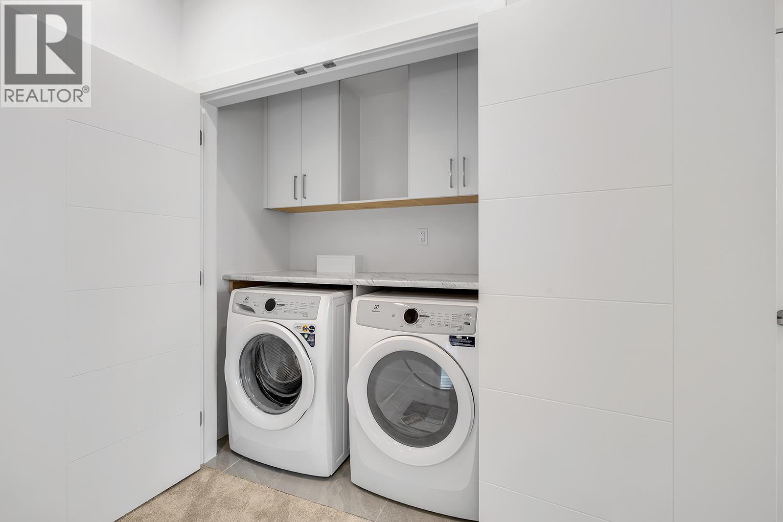 Photos are of a similar home in the community. - 5300 Main Street Unit# 115, Kelowna, BC - Indoor Photo Showing Laundry Room