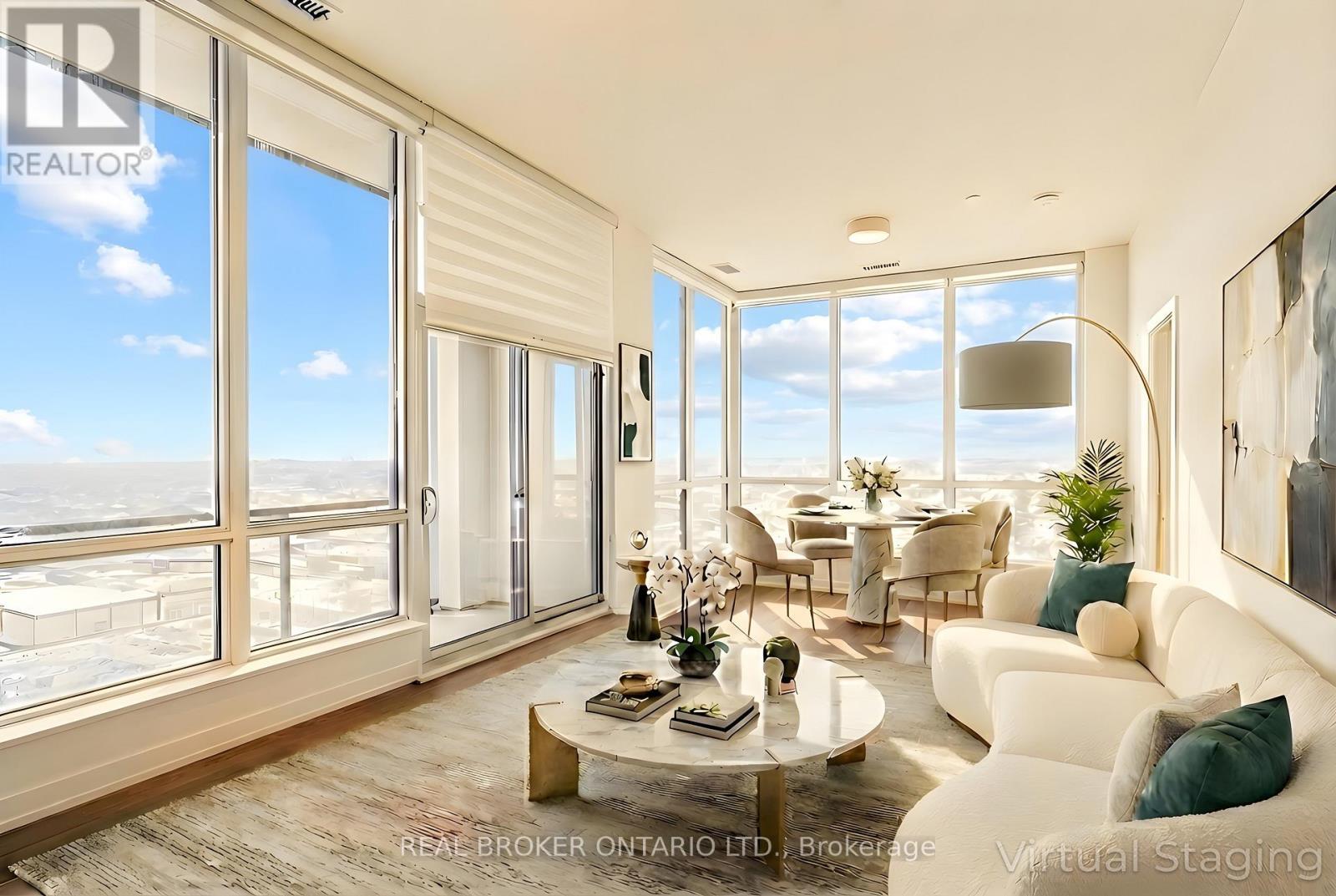 3005 - 1 Grandview Avenue, Markham, ON - Indoor Photo Showing Living Room