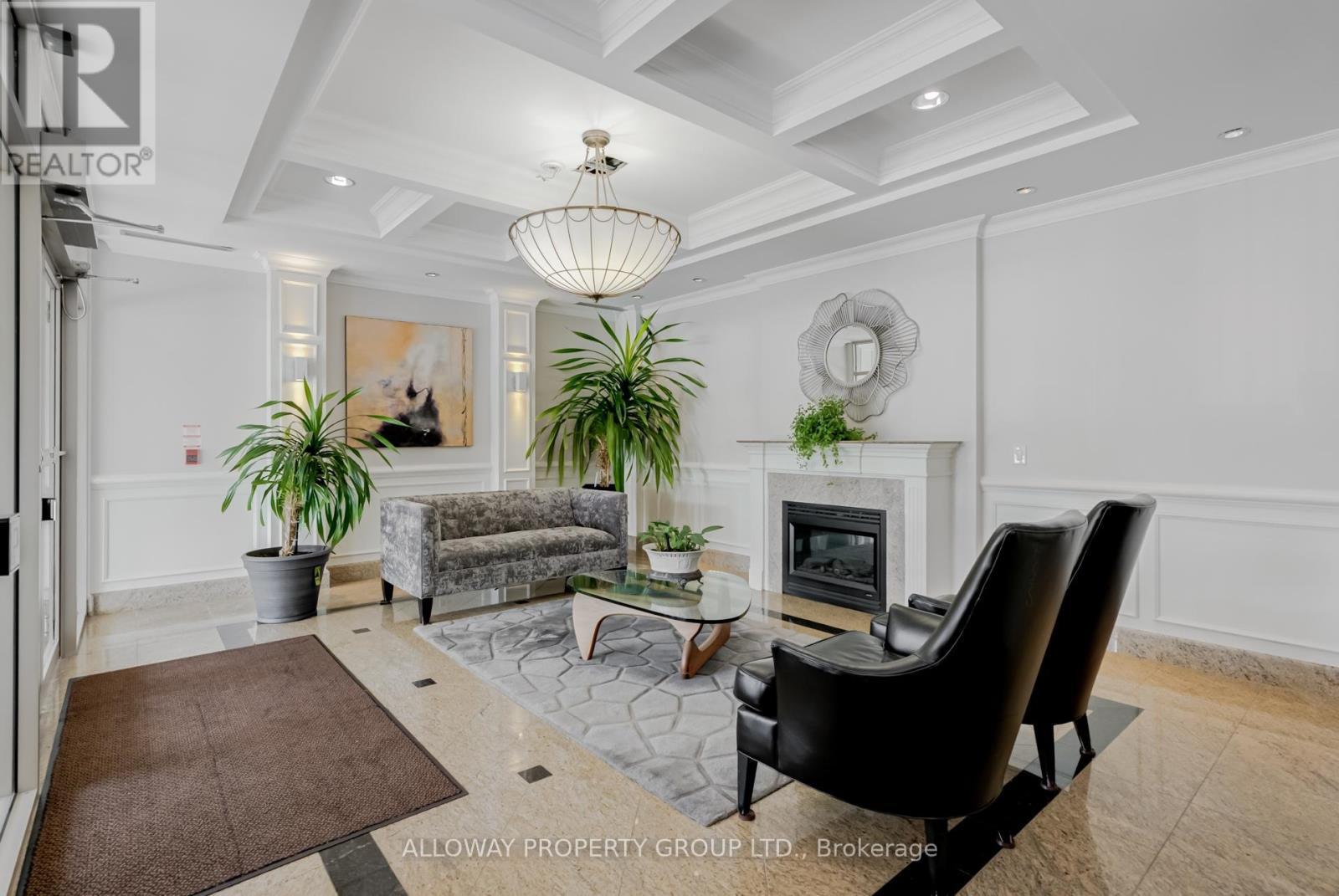 103 - 130 Pond Drive, Markham, ON - Indoor With Fireplace