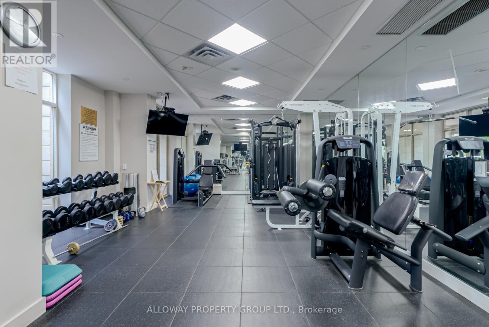 103 - 130 Pond Drive, Markham, ON - Indoor Photo Showing Gym Room