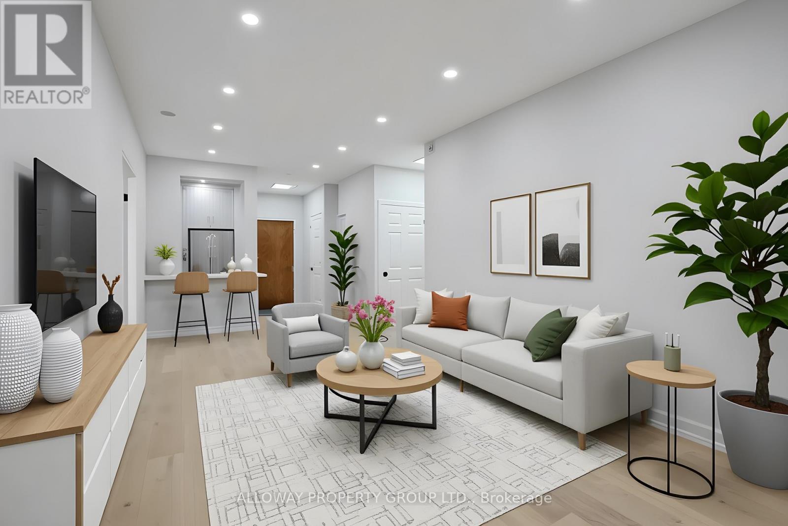 103 - 130 Pond Drive, Markham, ON - Indoor Photo Showing Living Room