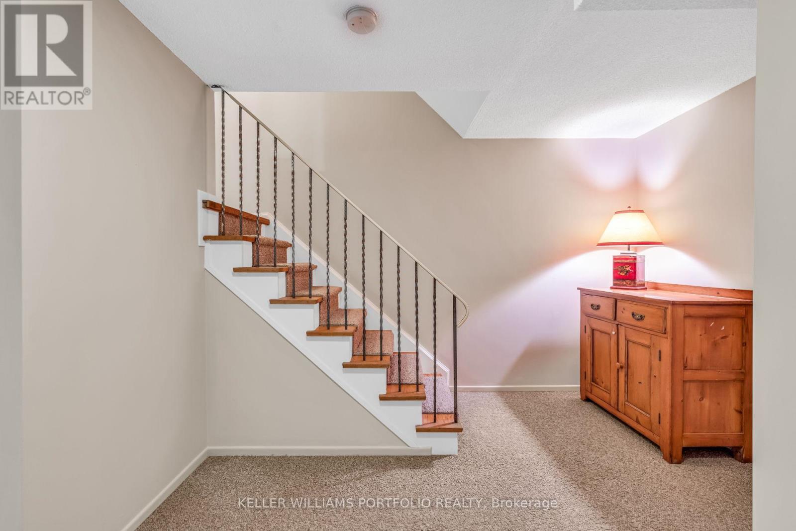 Stairs to Lower Level - 27 Snowshoe Mill Way, Toronto, ON - Indoor Photo Showing Other Room