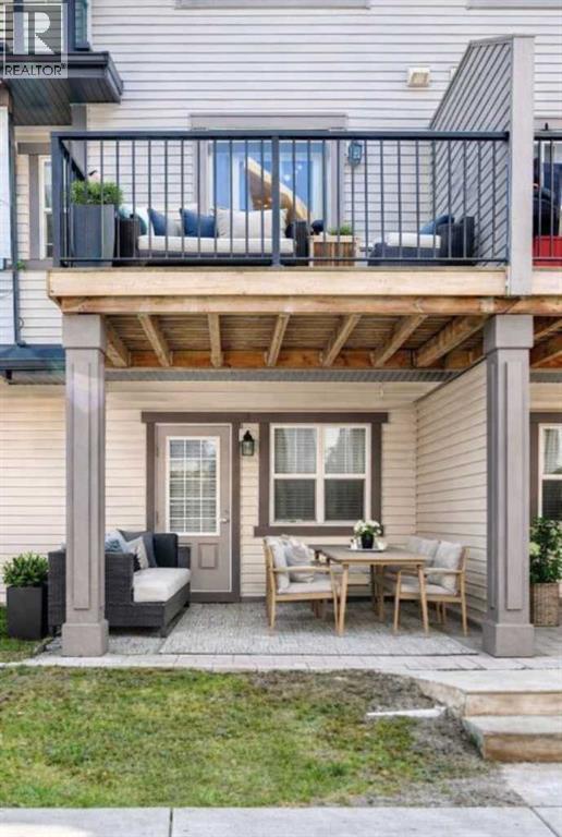 236 New Brighton Row Se, Calgary, AB - Outdoor With Deck Patio Veranda