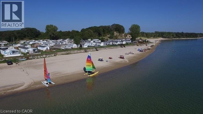 Beach - 45 Quarry View Village, Sherkston, ON - Outdoor With Body Of Water With View