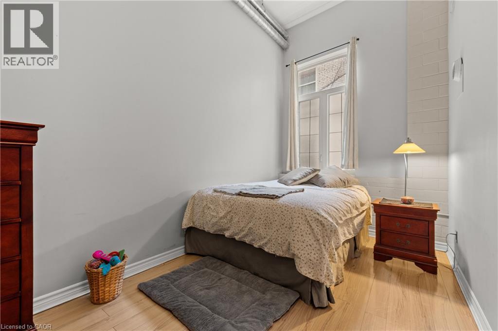80 King William Street Unit# 212, Hamilton, ON - Indoor Photo Showing Bedroom