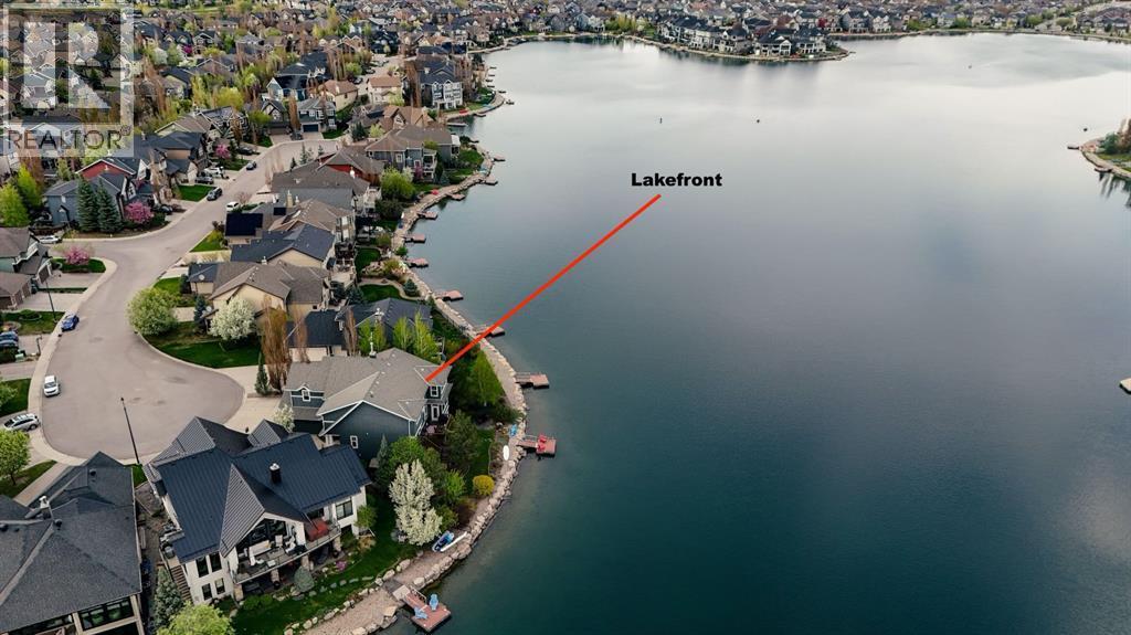 82 Auburn Sound Landing Se, Calgary, AB - Outdoor With Body Of Water With View