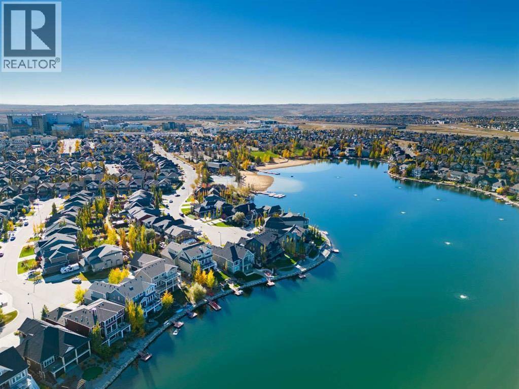 82 Auburn Sound Landing Se, Calgary, AB - Outdoor With Body Of Water With View