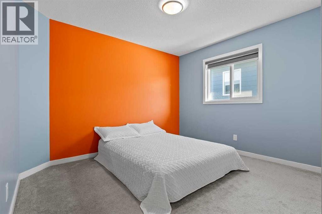 184 Masters Rise Se, Calgary, AB - Indoor Photo Showing Bedroom