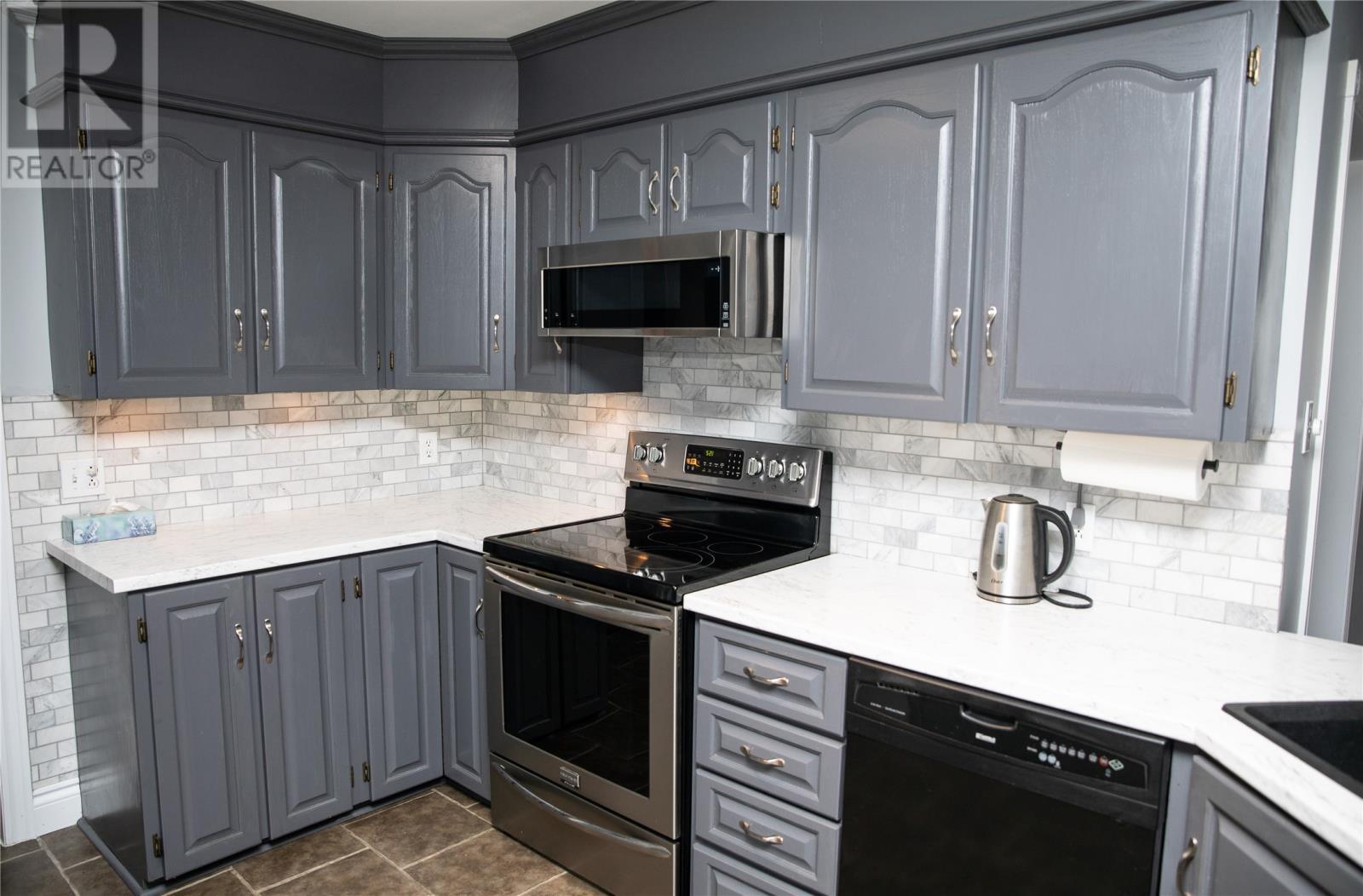 26 Woody Island Drive, Arnold’S Cove, NL - Indoor Photo Showing Kitchen With Upgraded Kitchen