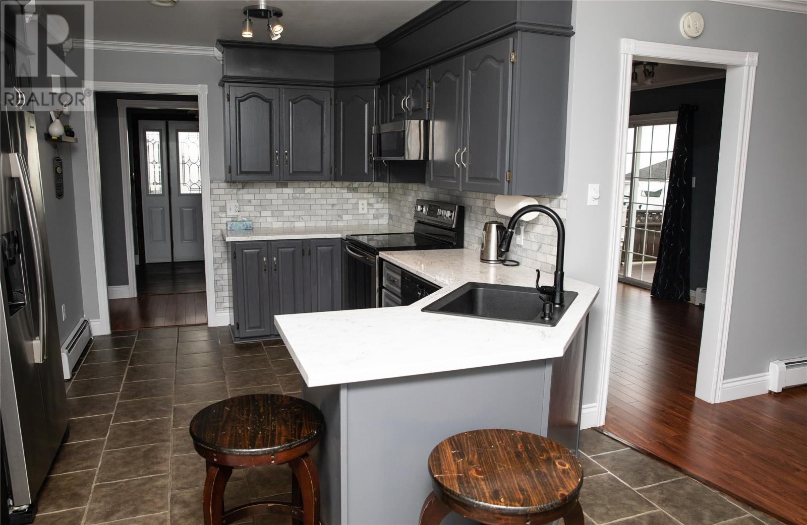 26 Woody Island Drive, Arnold’S Cove, NL - Indoor Photo Showing Kitchen With Upgraded Kitchen