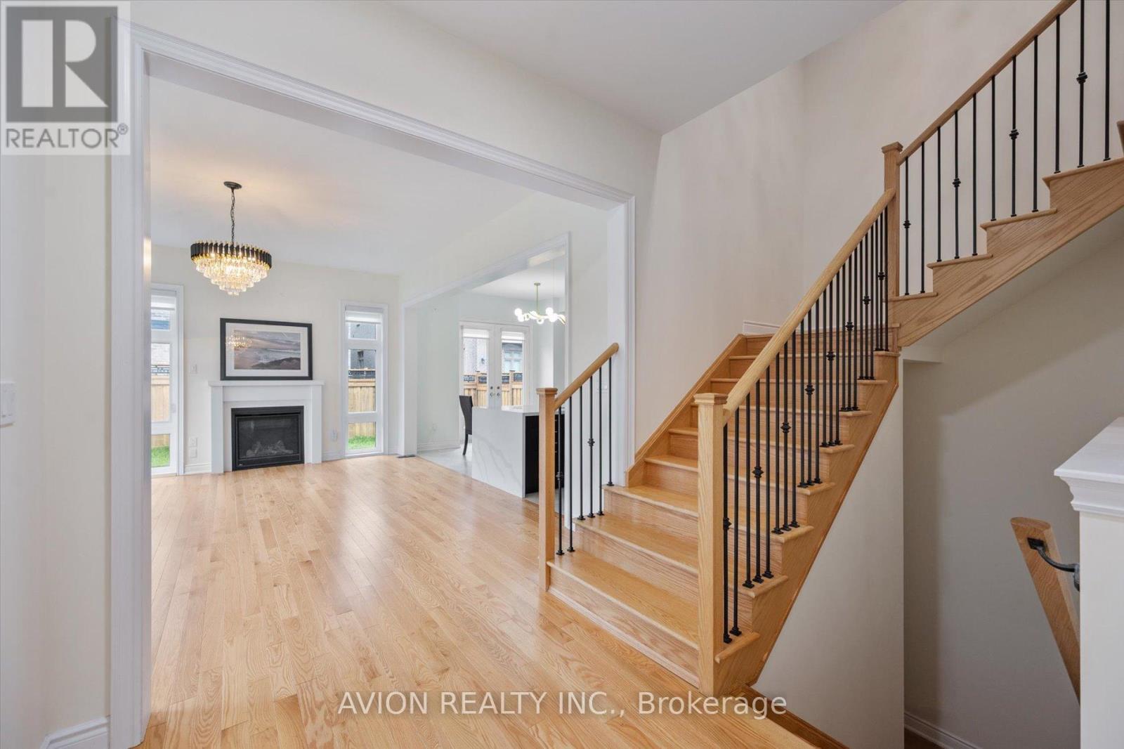 2417 Edward Leaver Trail, Oakville, ON - Indoor Photo Showing Other Room With Fireplace
