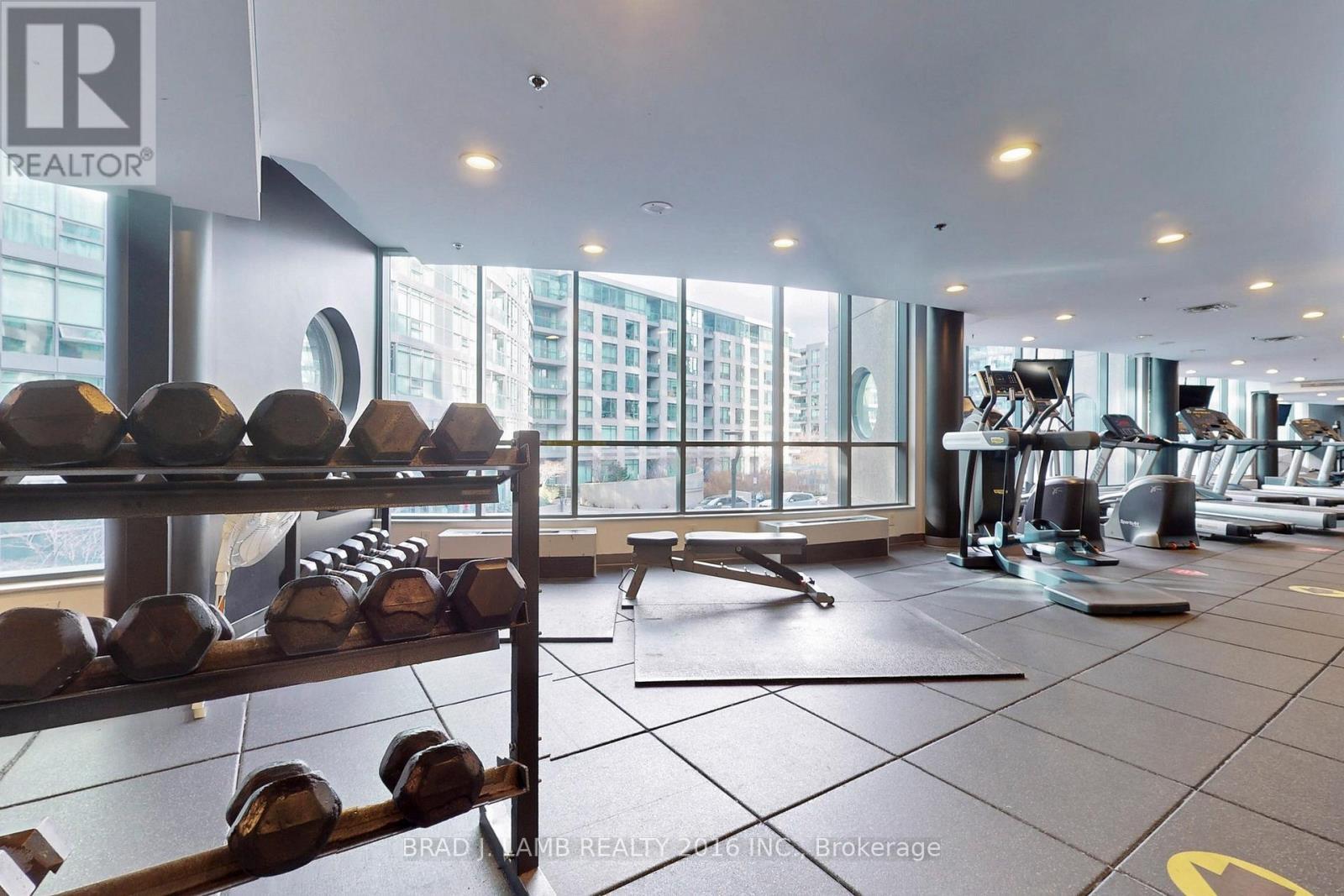 1611 - 231 Fort York Boulevard, Toronto, ON - Indoor Photo Showing Gym Room