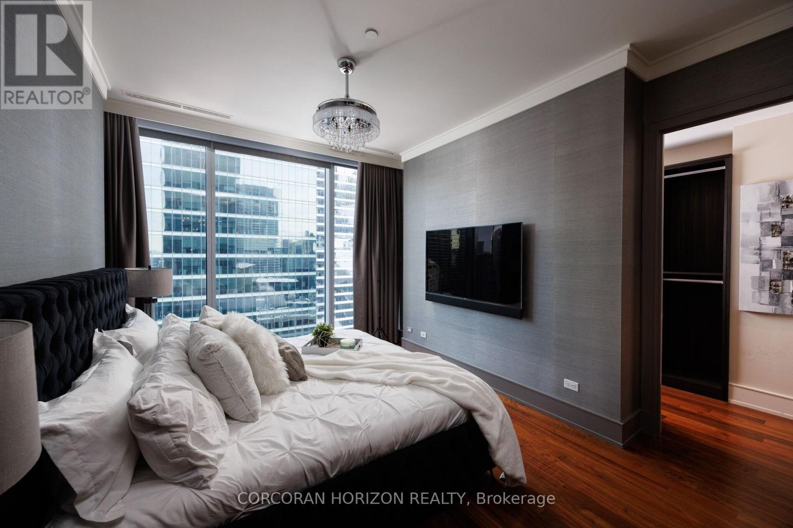 2403 - 183 Wellington Street W, Toronto, ON - Indoor Photo Showing Bedroom