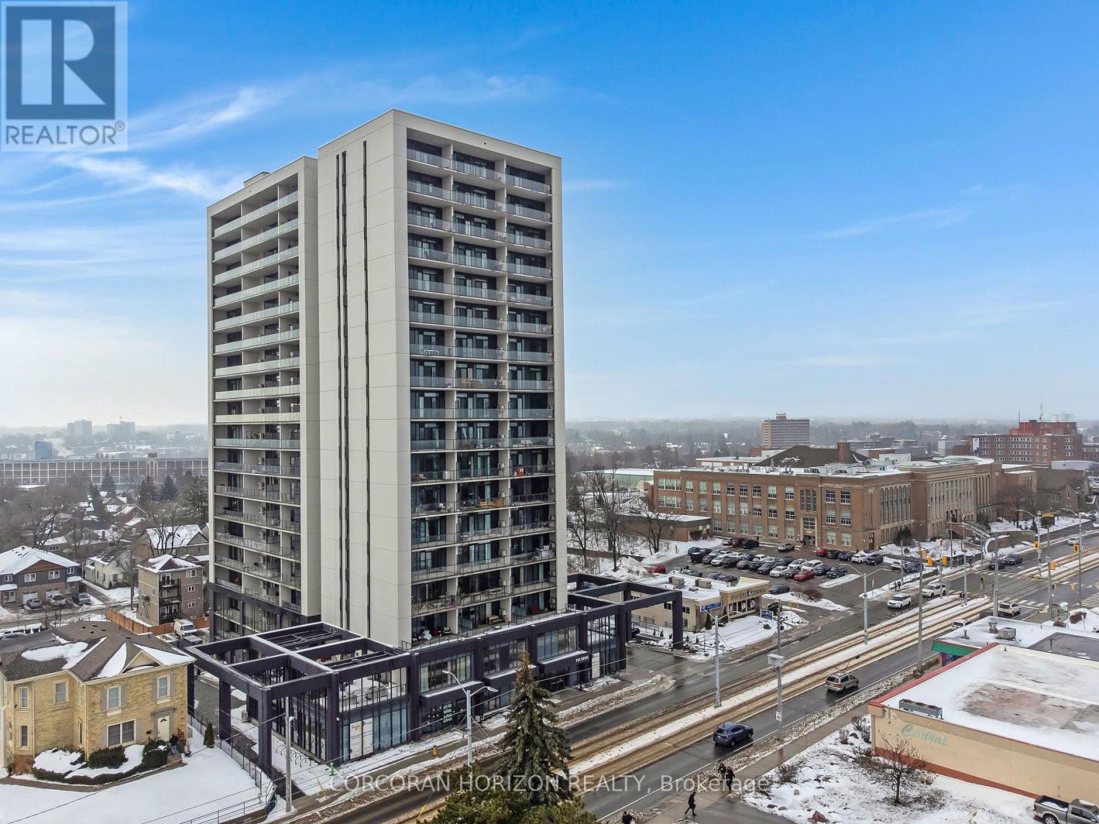 313 - 741 King Street W, Kitchener, ON - Outdoor With View