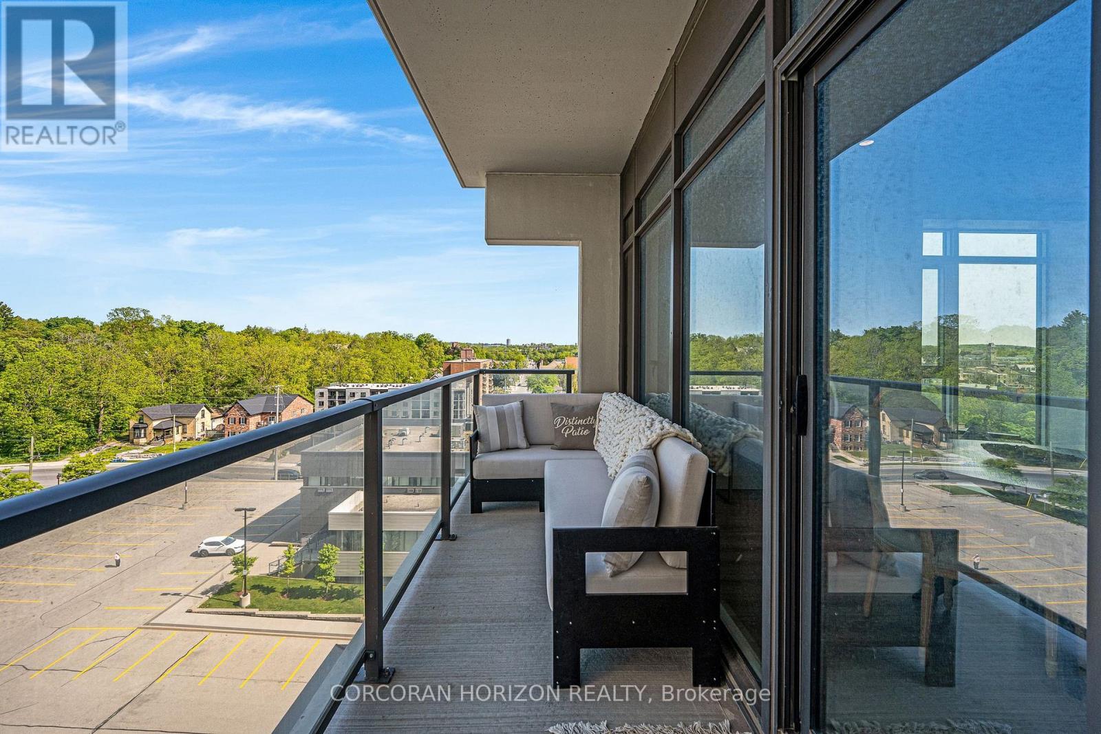 801 - 50 Grand Avenue S, Cambridge, ON - Outdoor With Balcony With View With Exterior