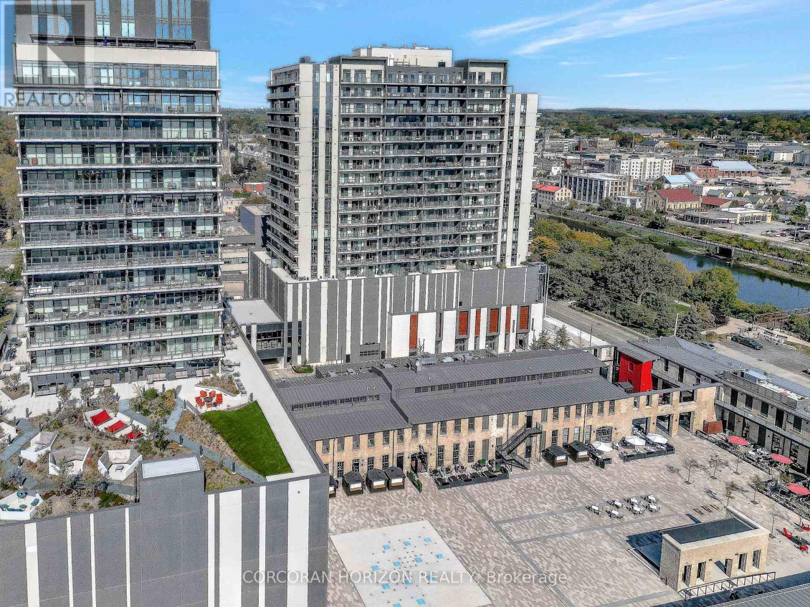 801 - 50 Grand Avenue S, Cambridge, ON - Outdoor With Balcony