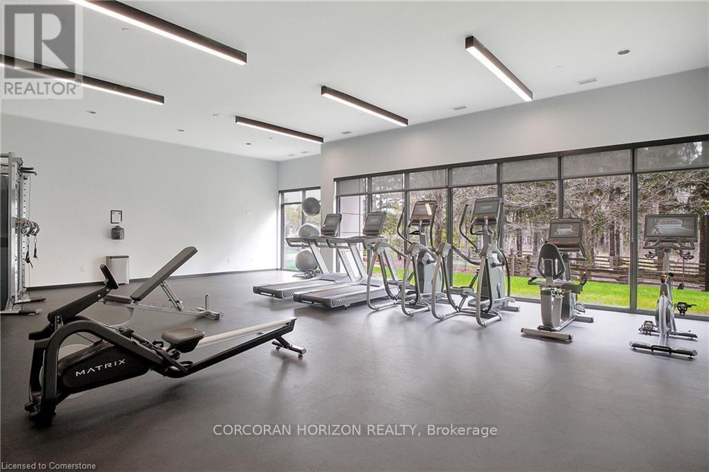 724 - 525 New Dundee Road, Kitchener, ON - Indoor Photo Showing Gym Room
