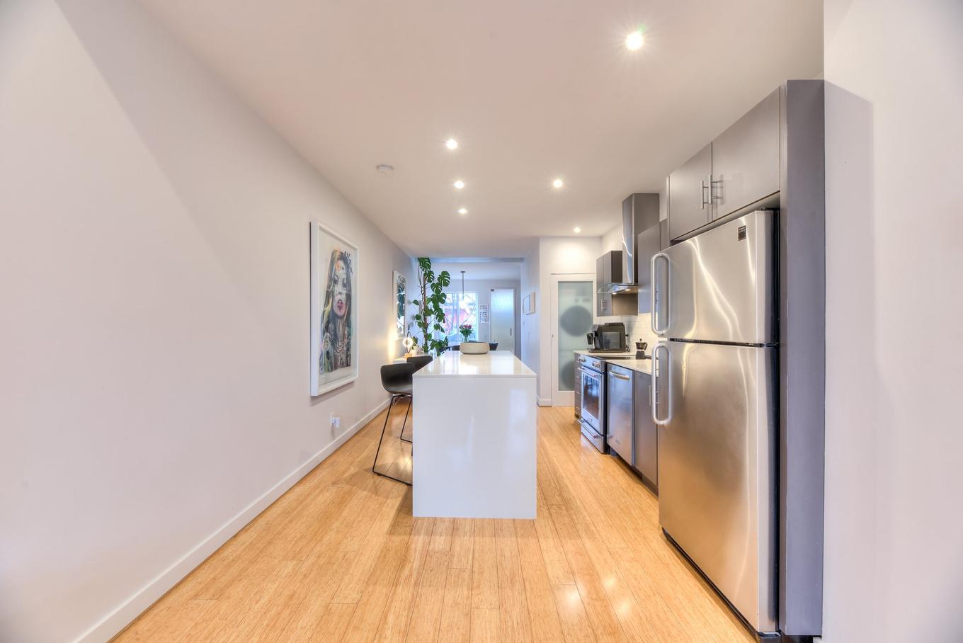 Kitchen - 1438 Rue Joliette, Montréal (Mercier/Hochelaga-Maisonneuve), QC - Indoor Photo Showing Kitchen