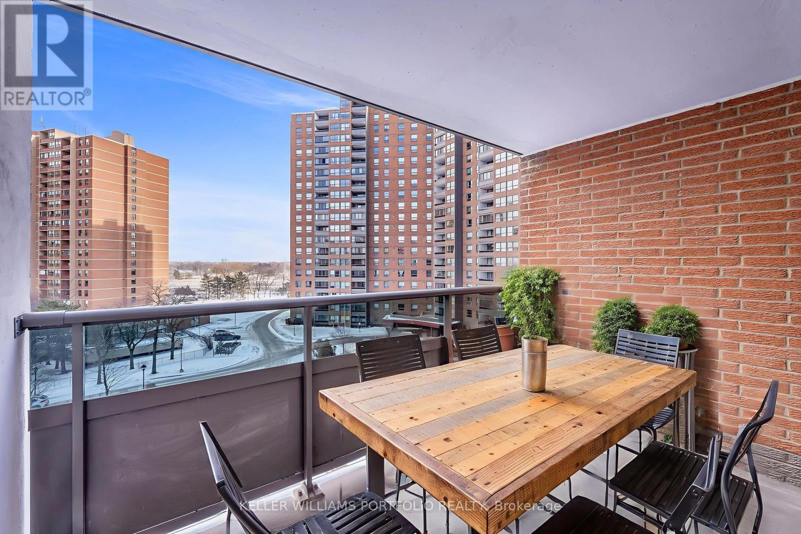 602 - 625 The West Mall, Toronto, ON - Outdoor With Balcony With Exterior