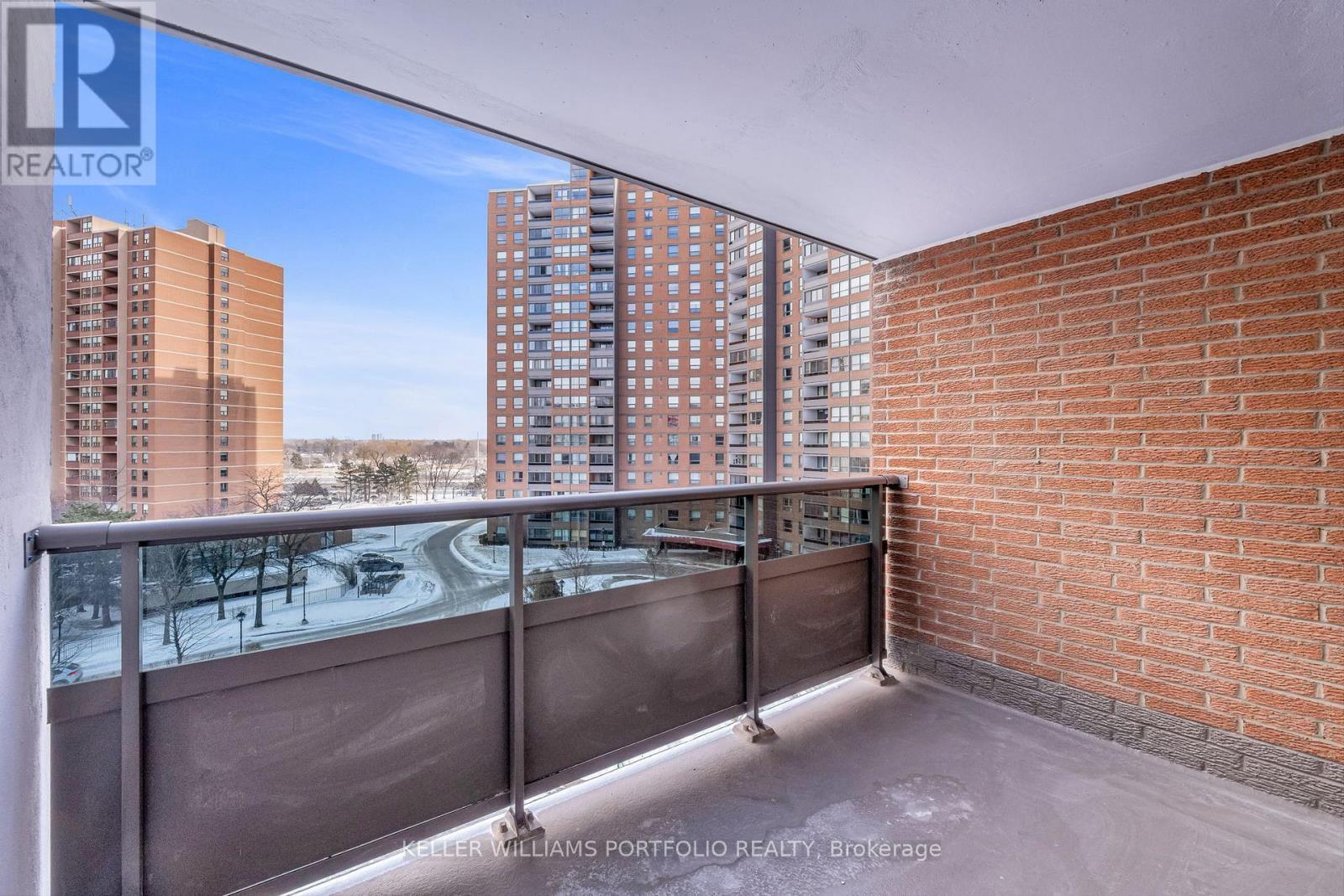 602 - 625 The West Mall, Toronto, ON - Outdoor With Balcony With Exterior