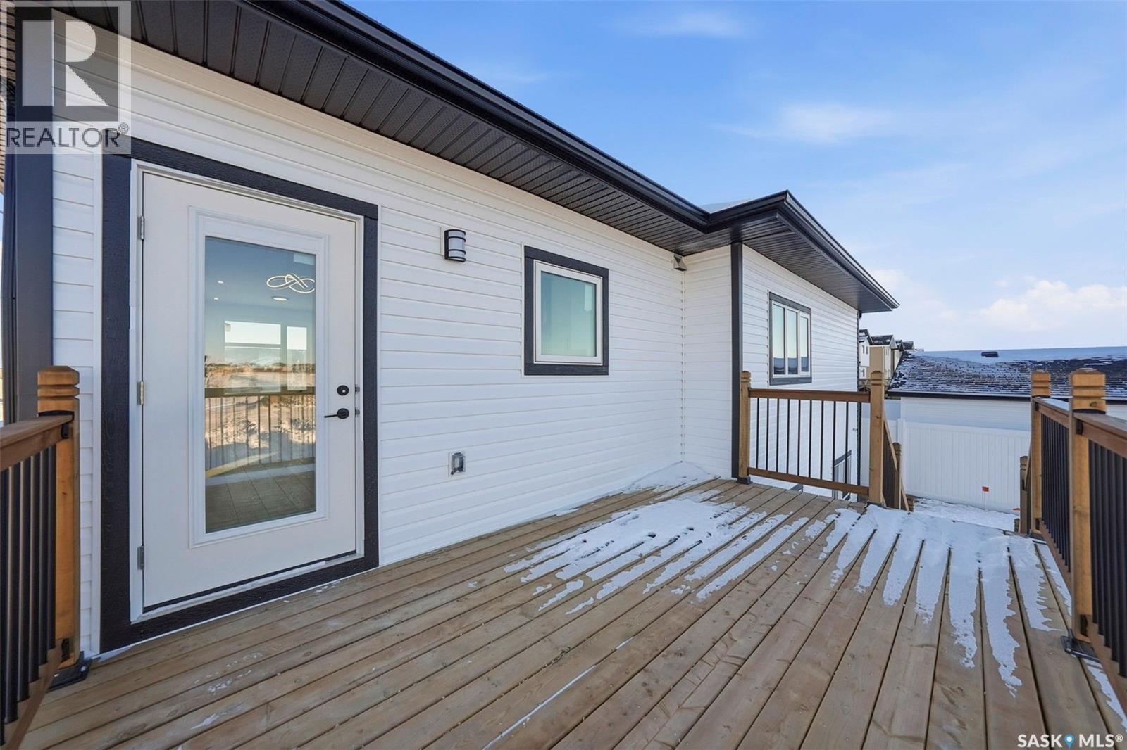400 Eldorado Street, Warman, SK - Outdoor With Deck Patio Veranda With Exterior