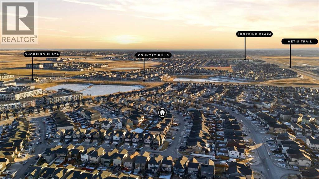 28 Skyview Shores Terrace Ne, Calgary, AB - Outdoor With View