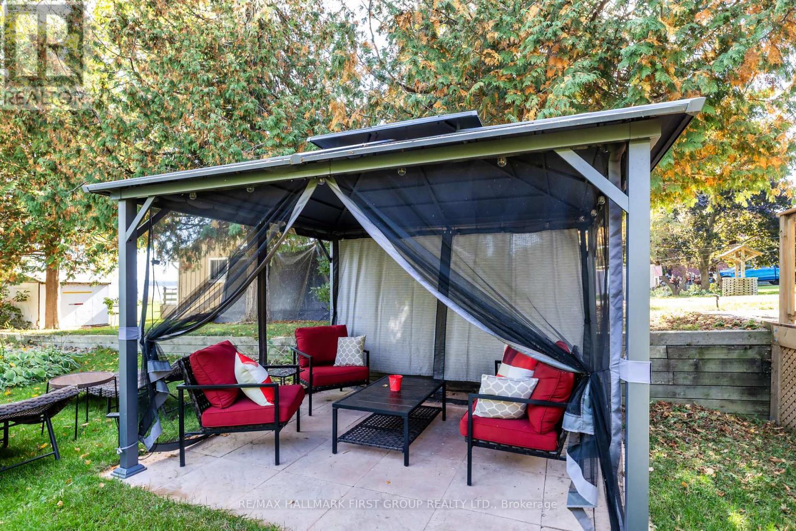 Gazebo setting - 61 Druan Drive, Kawartha Lakes (Mariposa), ON - Outdoor With Deck Patio Veranda With Exterior
