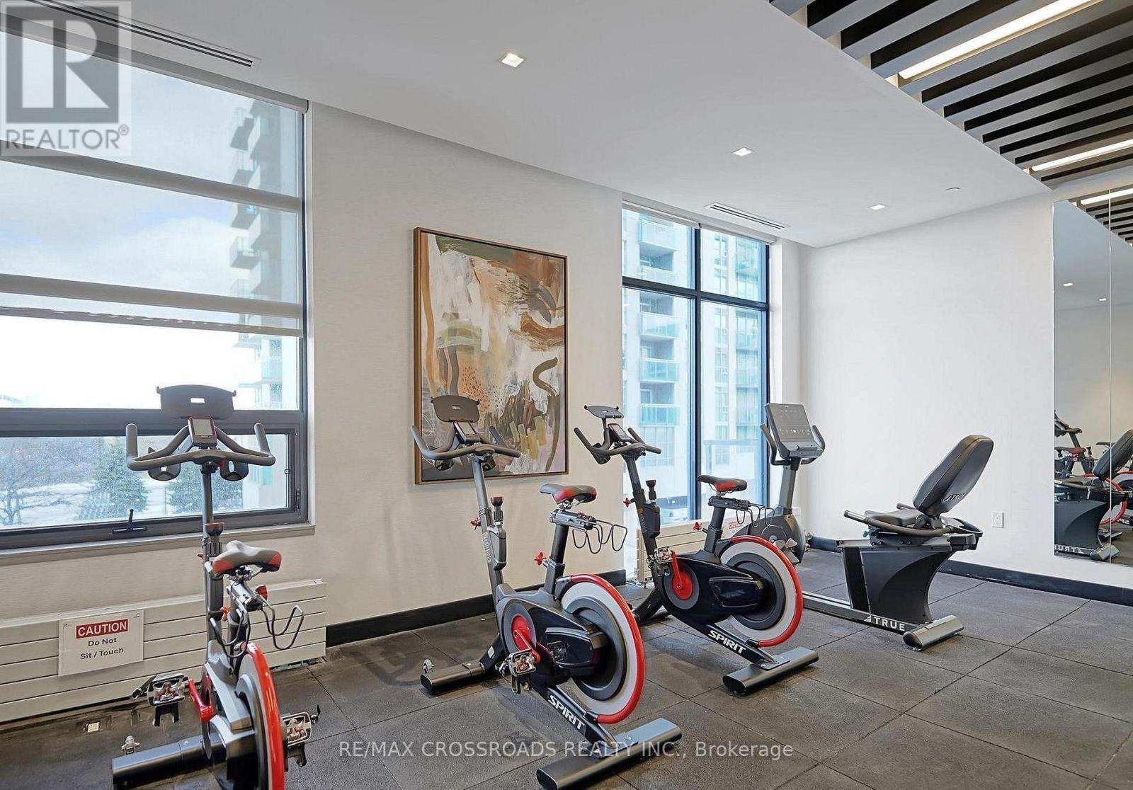 202 - 1606 Charles Street, Whitby, ON - Indoor Photo Showing Gym Room