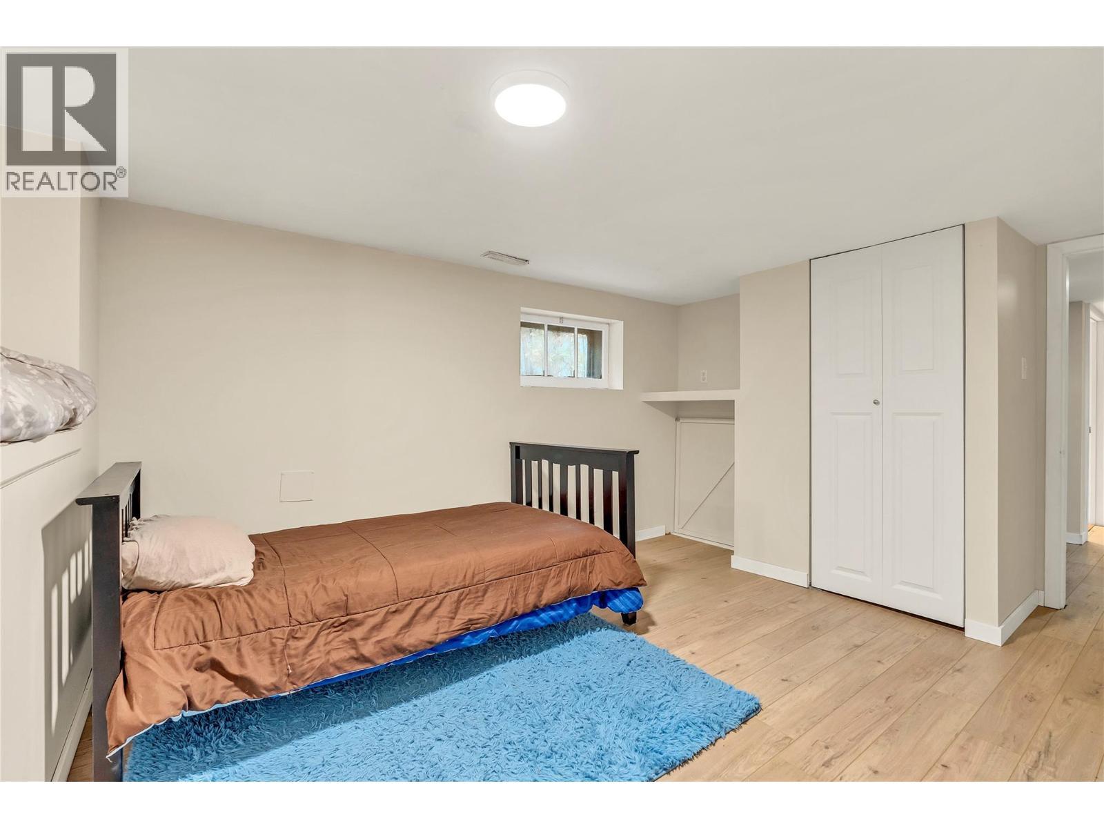 Lower Level Bedroom - 796 Chase Avenue, Penticton, BC - Indoor Photo Showing Bedroom