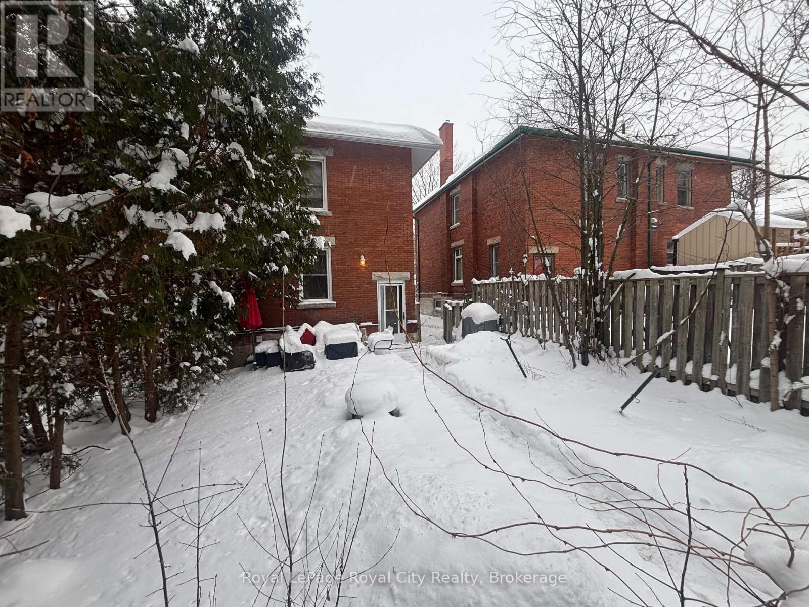 Partially fenced private backyard - 148 Suffolk Street W, Guelph (Downtown), ON - Outdoor