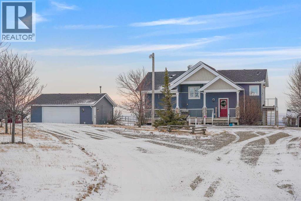 95048 River Ridge Road, Rural Lethbridge County, AB - Outdoor With Facade