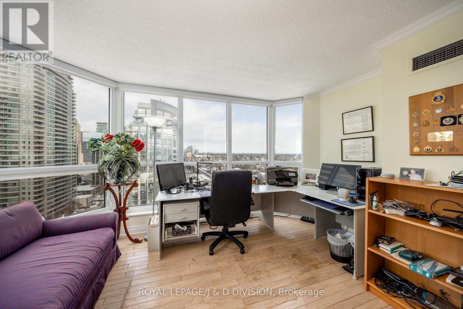 1710 - 65 Spring Garden Avenue, Toronto, ON - Indoor Photo Showing Office
