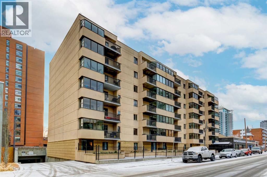 207, 111 14 Avenue Se, Calgary, AB - Outdoor With Balcony With Facade