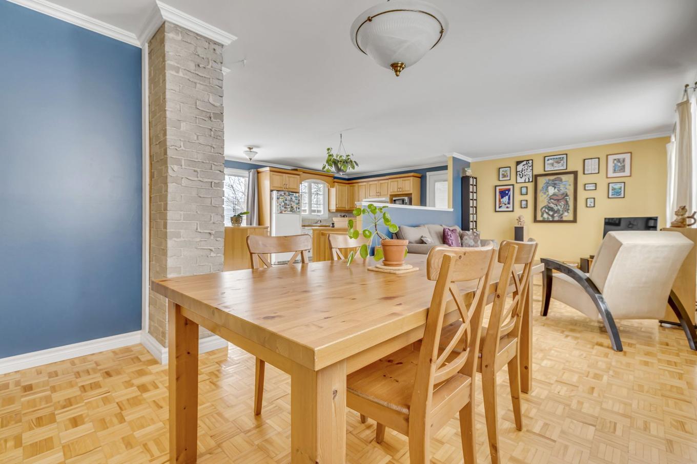 Dining room - 1328 Rue Blanchette, Québec (Sainte-Foy/Sillery/Cap-Rouge), QC - Indoor Photo Showing Dining Room