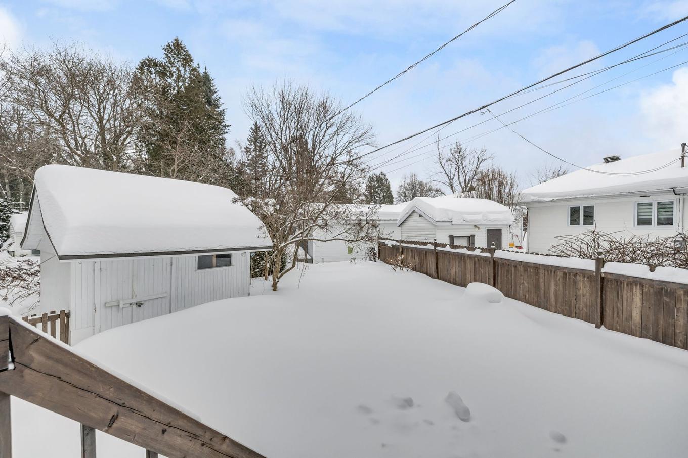 Backyard - 1328 Rue Blanchette, Québec (Sainte-Foy/Sillery/Cap-Rouge), QC - Outdoor