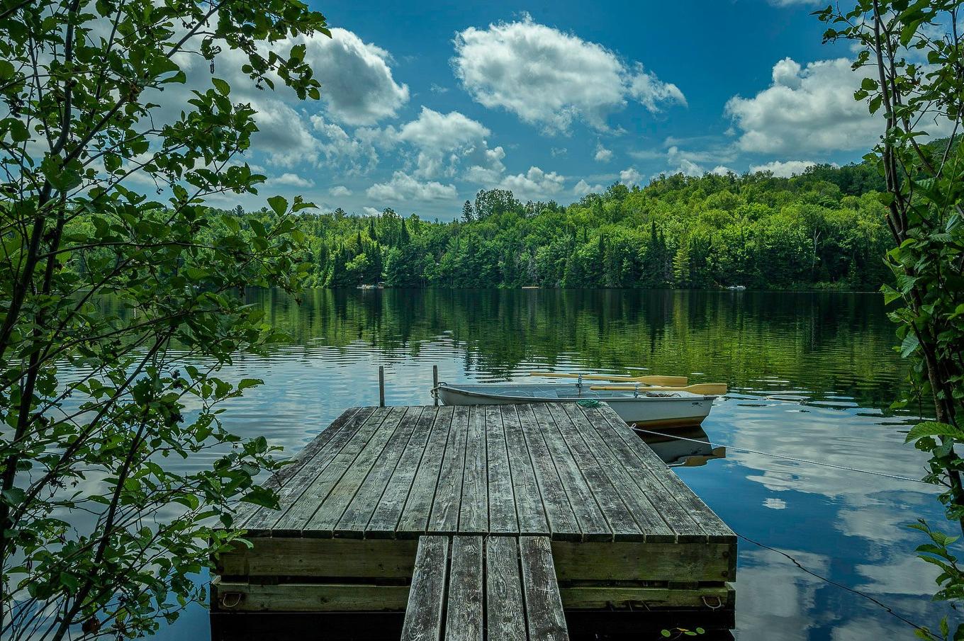 Bord de l'eau - 2331 Ch. Du Bord-Du-Lac, Sainte-Adèle, QC - Outdoor With Body Of Water With View