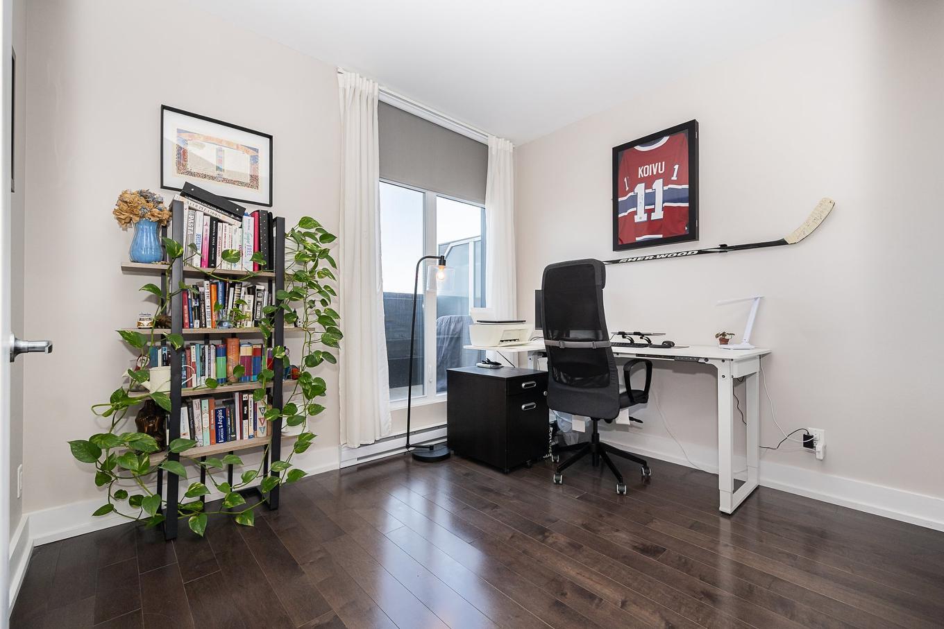 Bedroom - 408-440 19E Avenue, Montréal (Lachine), QC - Indoor Photo Showing Office