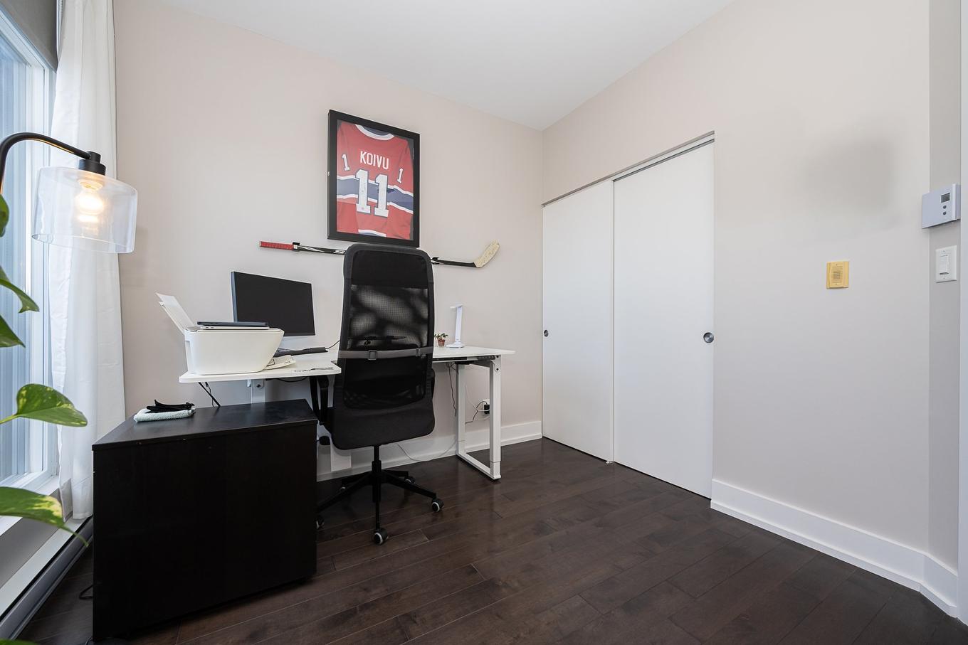 Bedroom - 408-440 19E Avenue, Montréal (Lachine), QC - Indoor Photo Showing Office