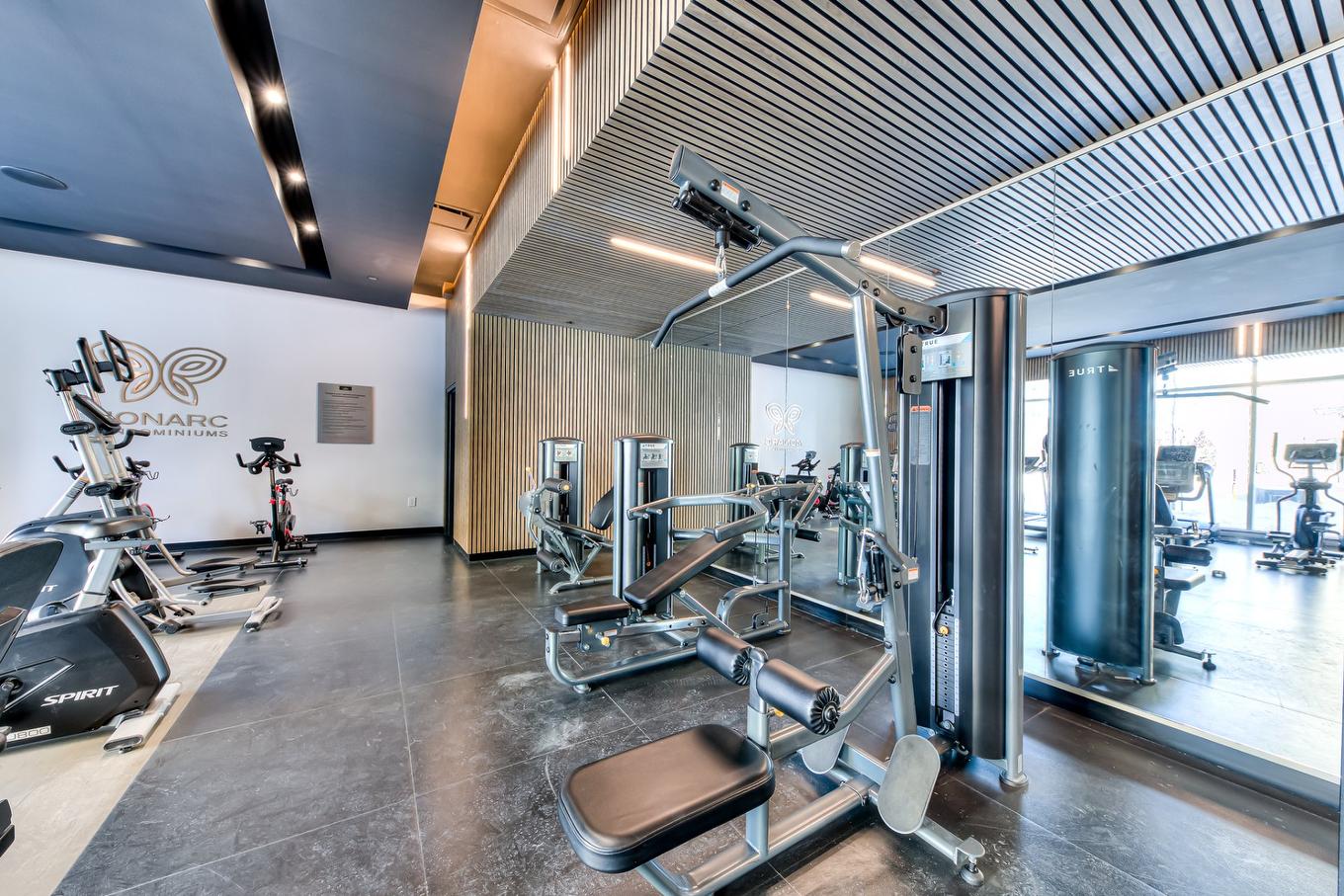 Exercise room - 1019-3000 Boul. Thimens, Montréal (Saint-Laurent), QC - Indoor Photo Showing Gym Room