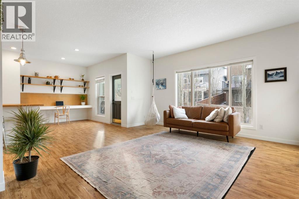 196 Jumping Pound Terrace, Cochrane, AB - Indoor Photo Showing Living Room