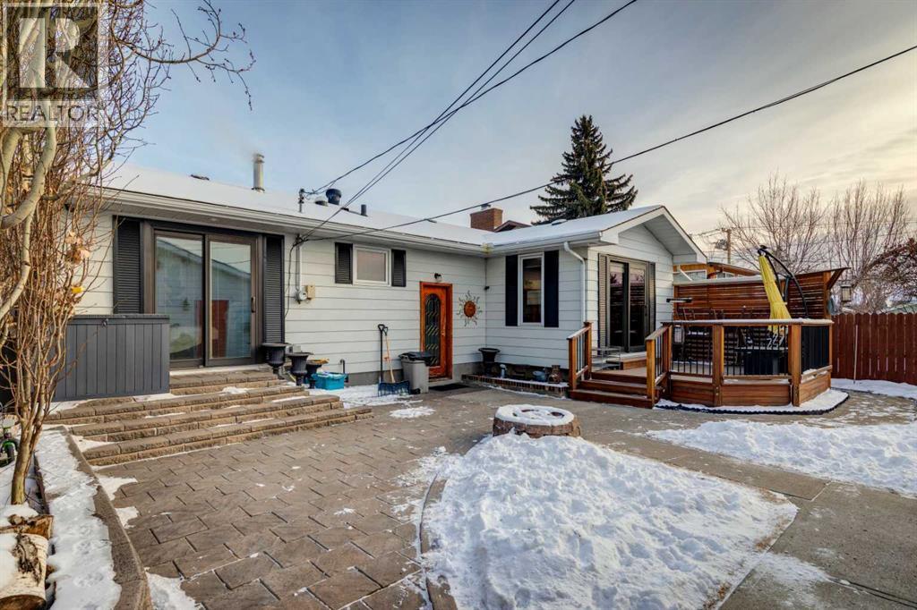 8603 Ashworth Road Se, Calgary, AB - Outdoor With Deck Patio Veranda