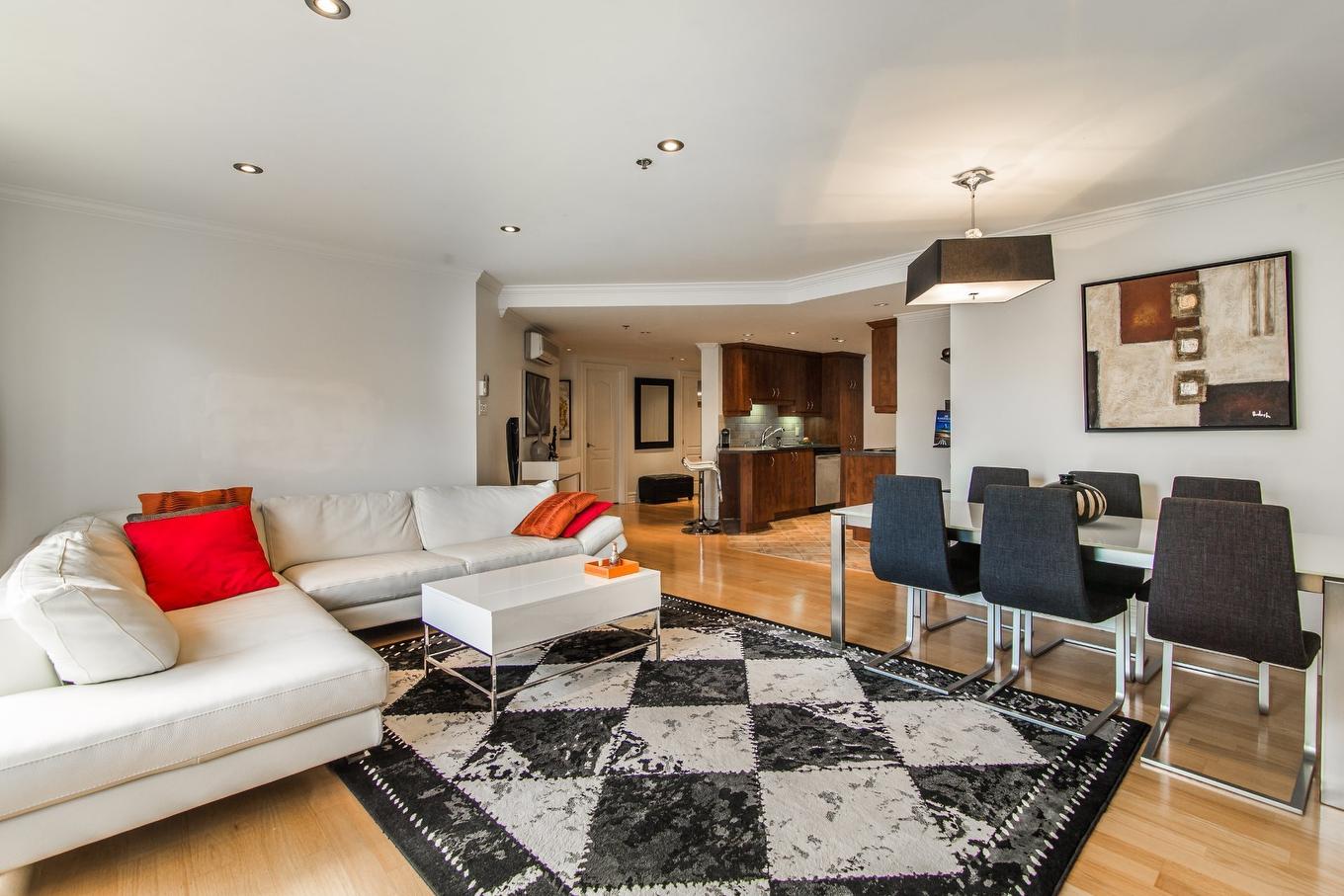 Dining room - 409-505 Rue Lucien-L'Allier, Montréal (Ville-Marie), QC - Indoor Photo Showing Living Room